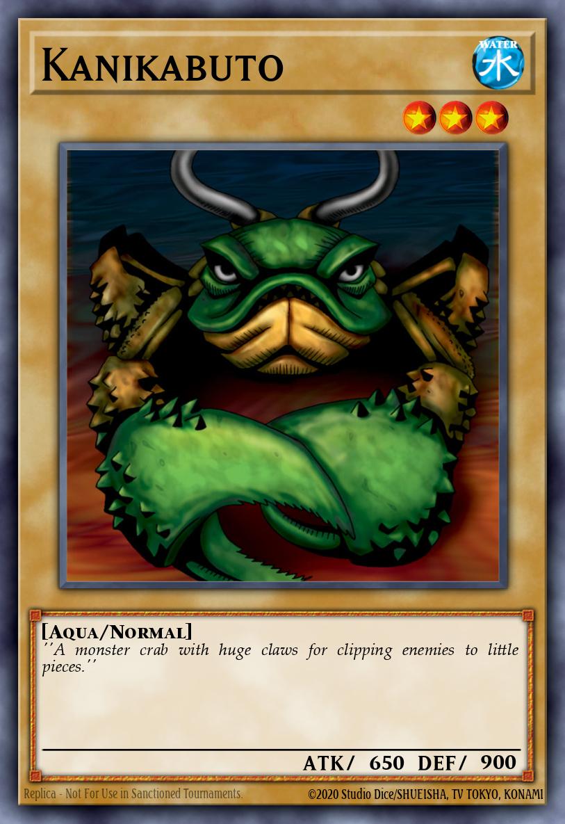 Kanikabuto Yu-Gi-Oh card