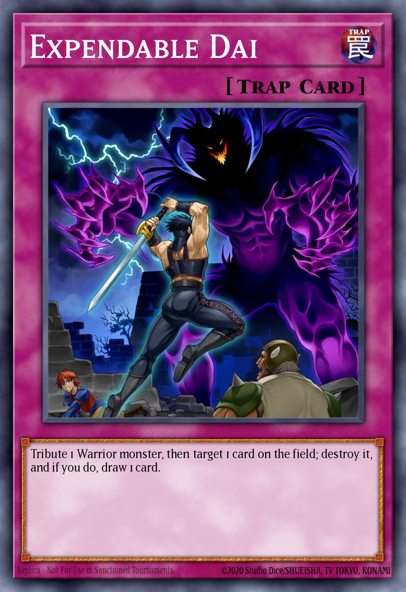 Expendable Dai Yu-Gi-Oh card