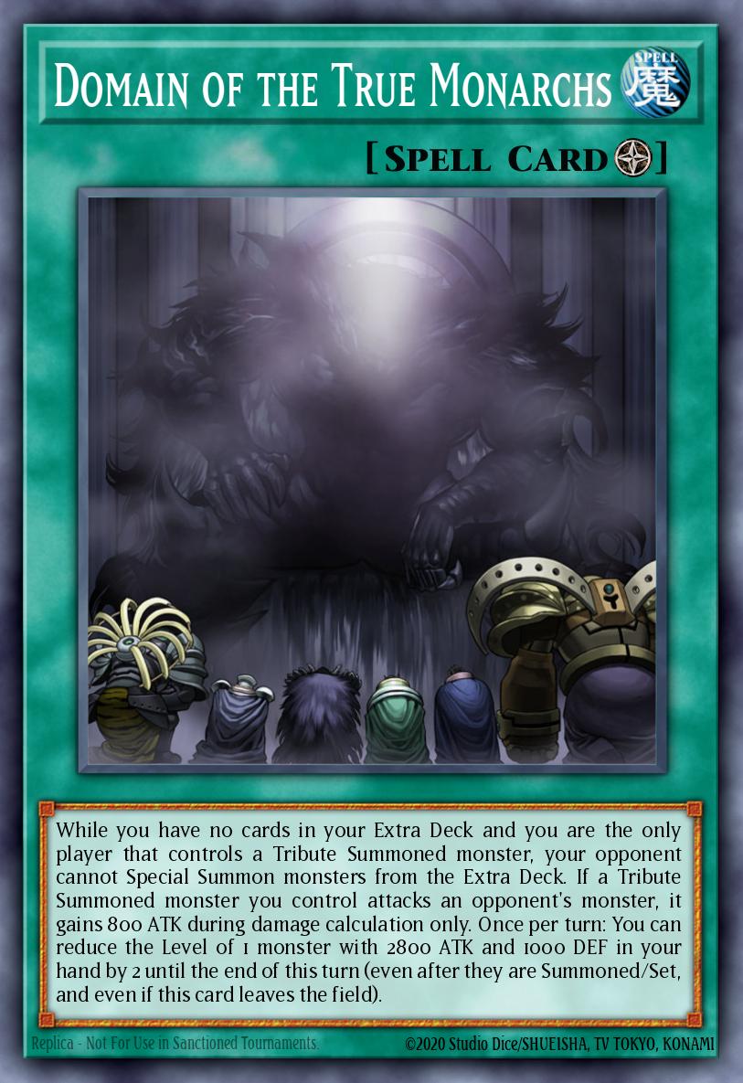 Domain of the True Monarchs Yu-Gi-Oh card