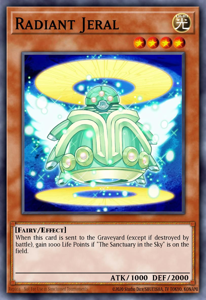 Radiant Jeral Yu-Gi-Oh card