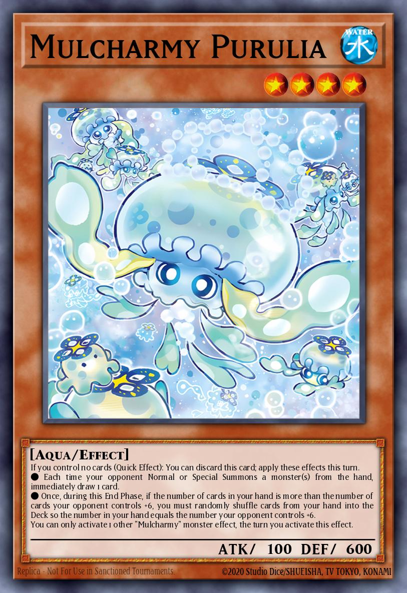 Mulcharmy Purulia Yu-Gi-Oh card