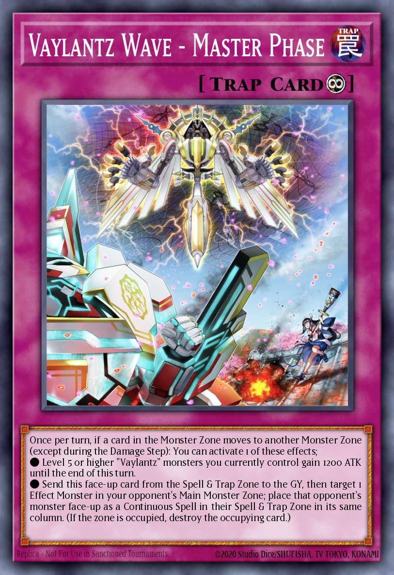 Vaylantz Wave - Master Phase Yu-Gi-Oh card