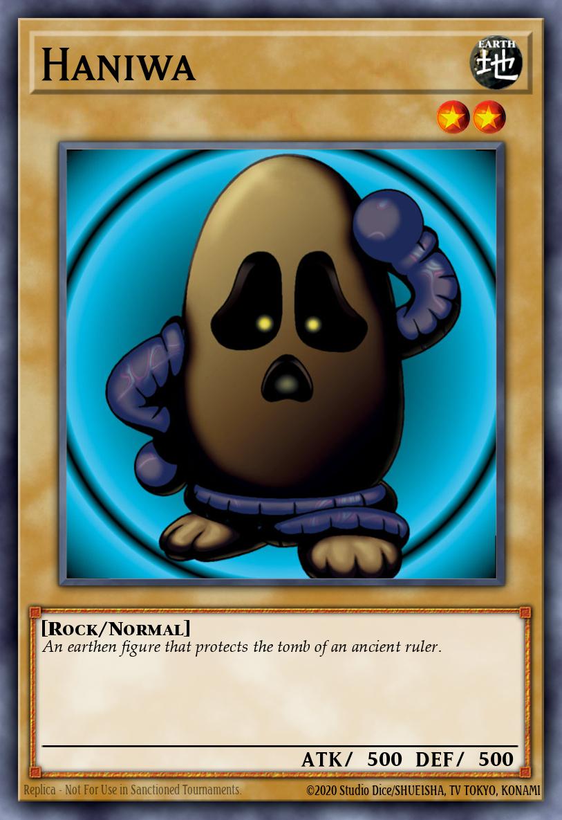 Haniwa Yu-Gi-Oh card