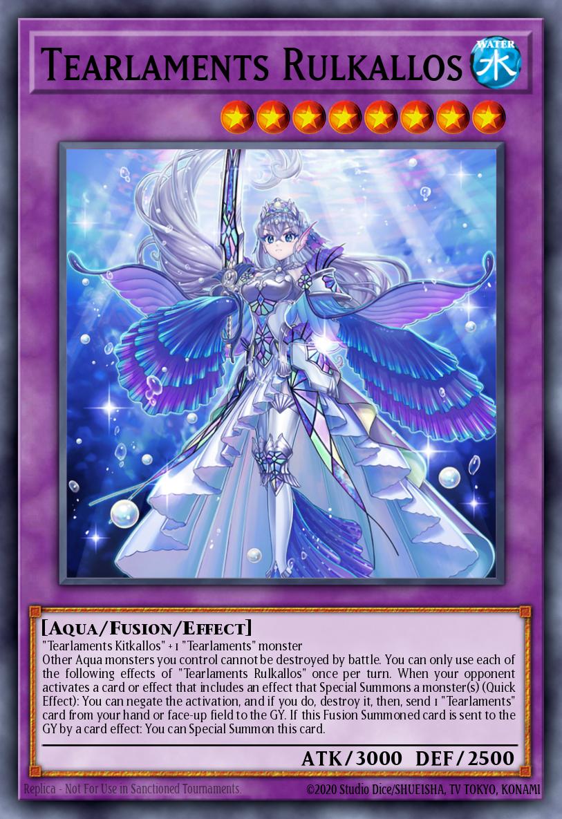 Tearlaments Rulkallos Yu-Gi-Oh card