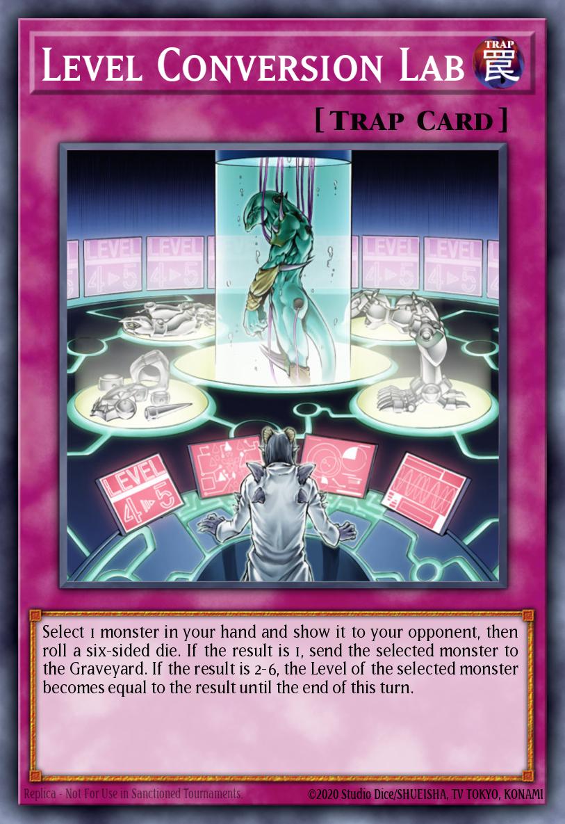Level Conversion Lab Yu-Gi-Oh card