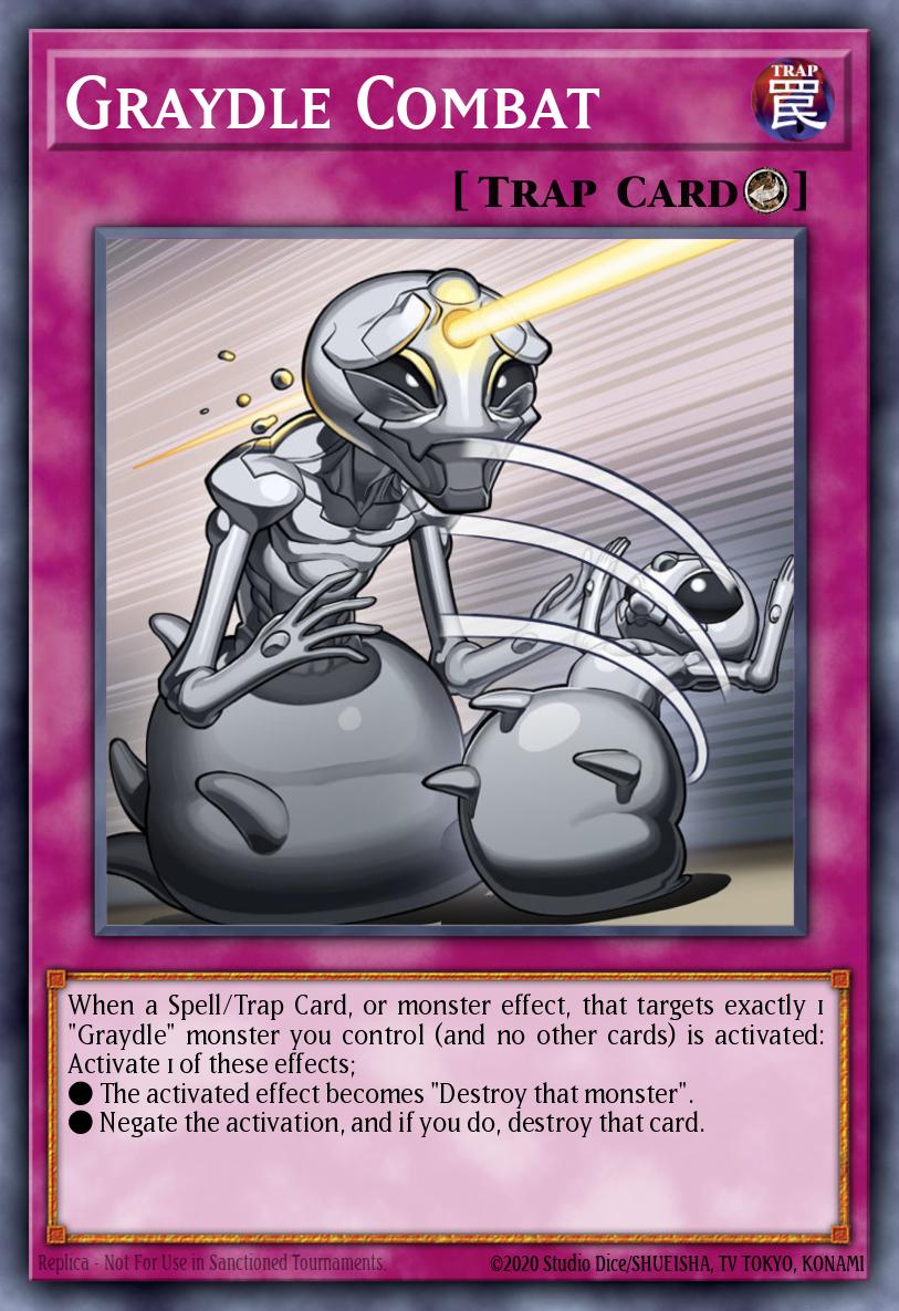 Graydle Combat Yu-Gi-Oh card