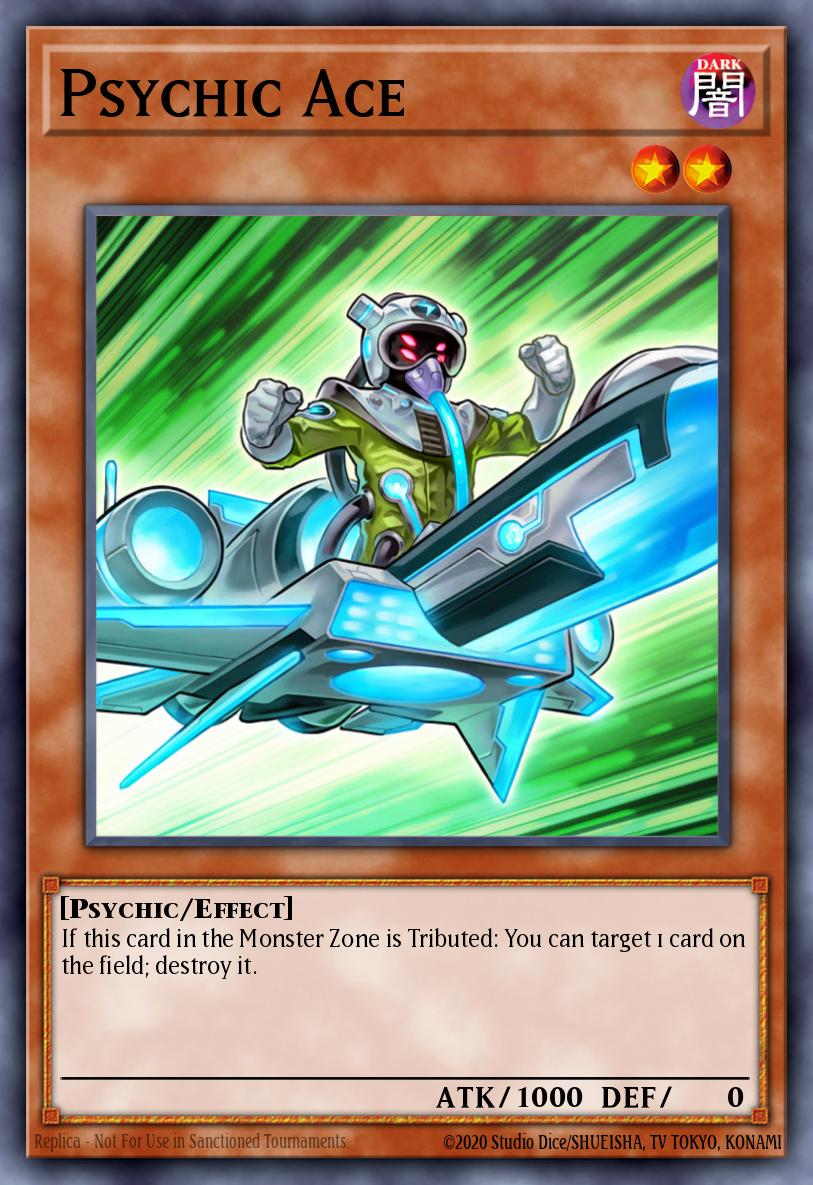 Psychic Ace Yu-Gi-Oh card