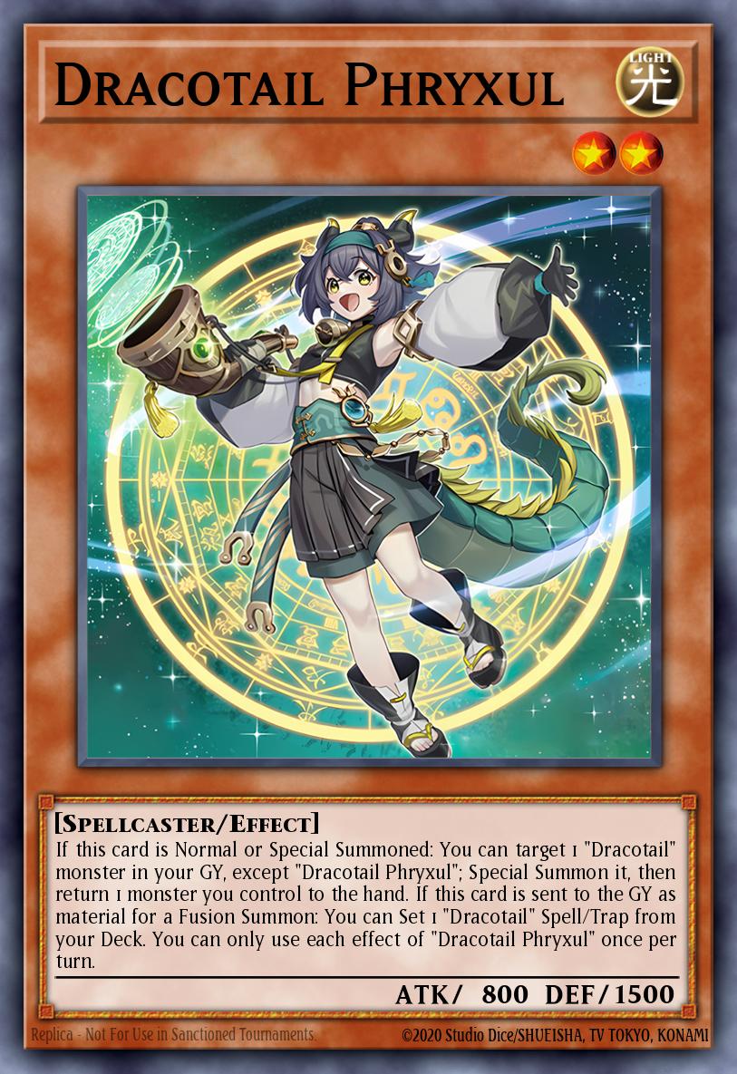 Dracotail Phryxul Yu-Gi-Oh card