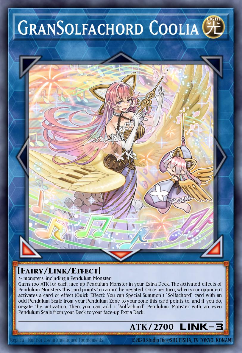 GranSolfachord Coolia Yu-Gi-Oh card