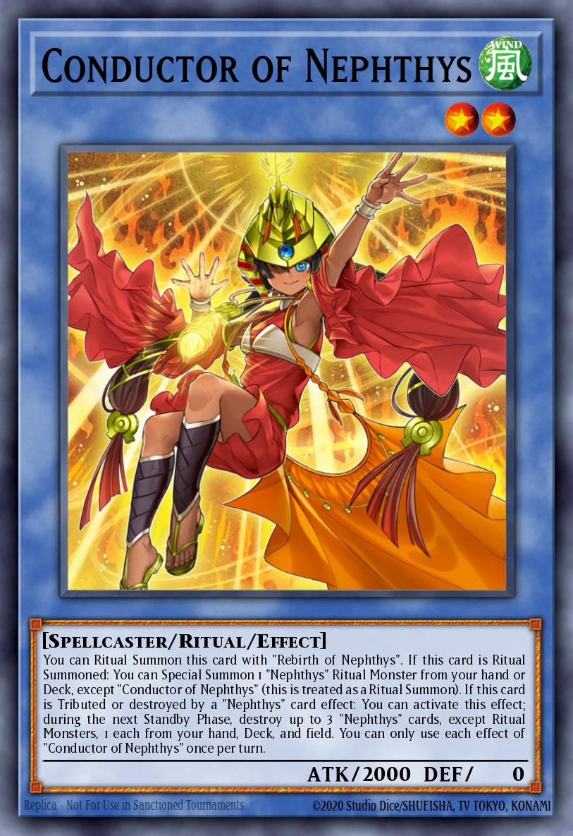 Conductor of Nephthys Yu-Gi-Oh card