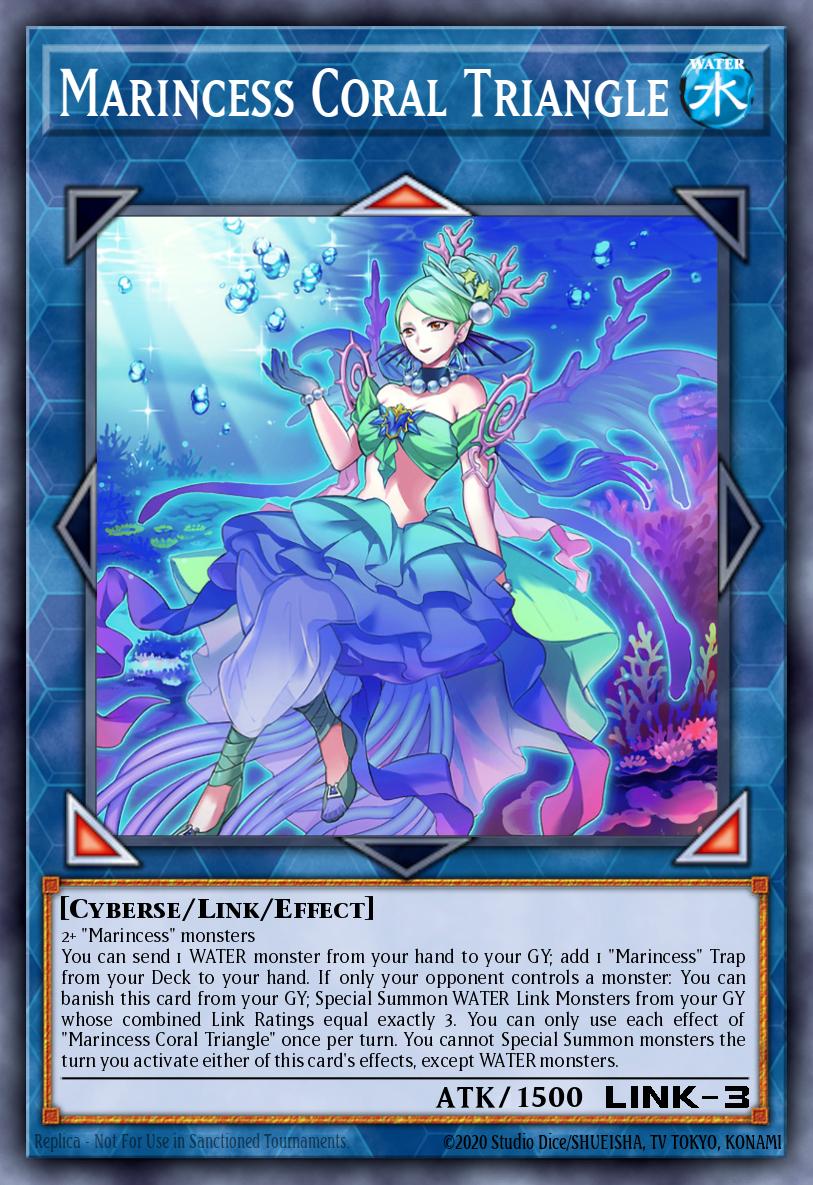 Marincess Coral Triangle Yu-Gi-Oh card