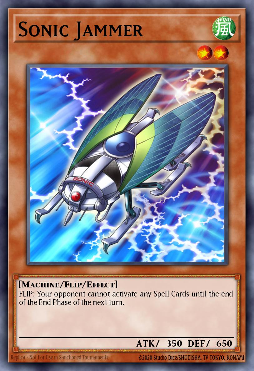 Sonic Jammer Yu-Gi-Oh card