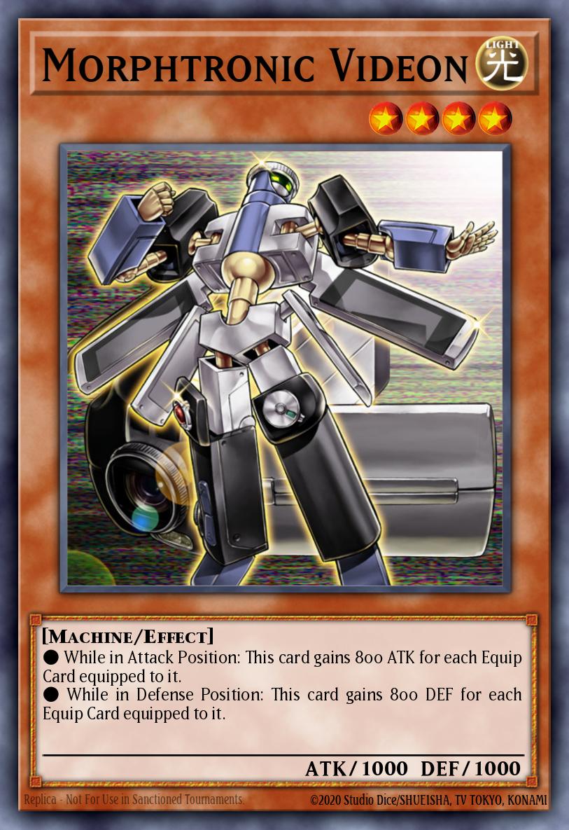 Morphtronic Videon Yu-Gi-Oh card