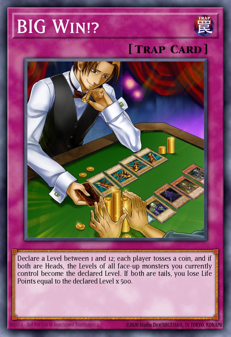 BIG Win!? Yu-Gi-Oh card