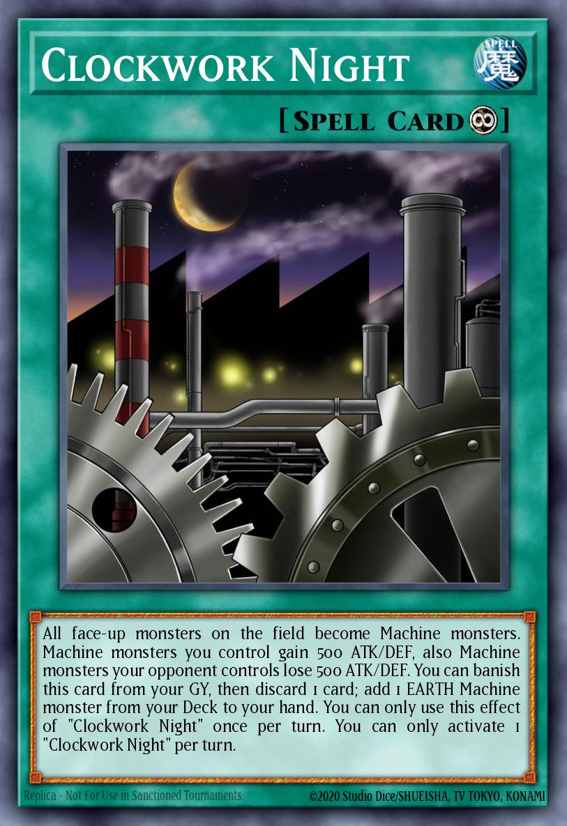Clockwork Night Yu-Gi-Oh card