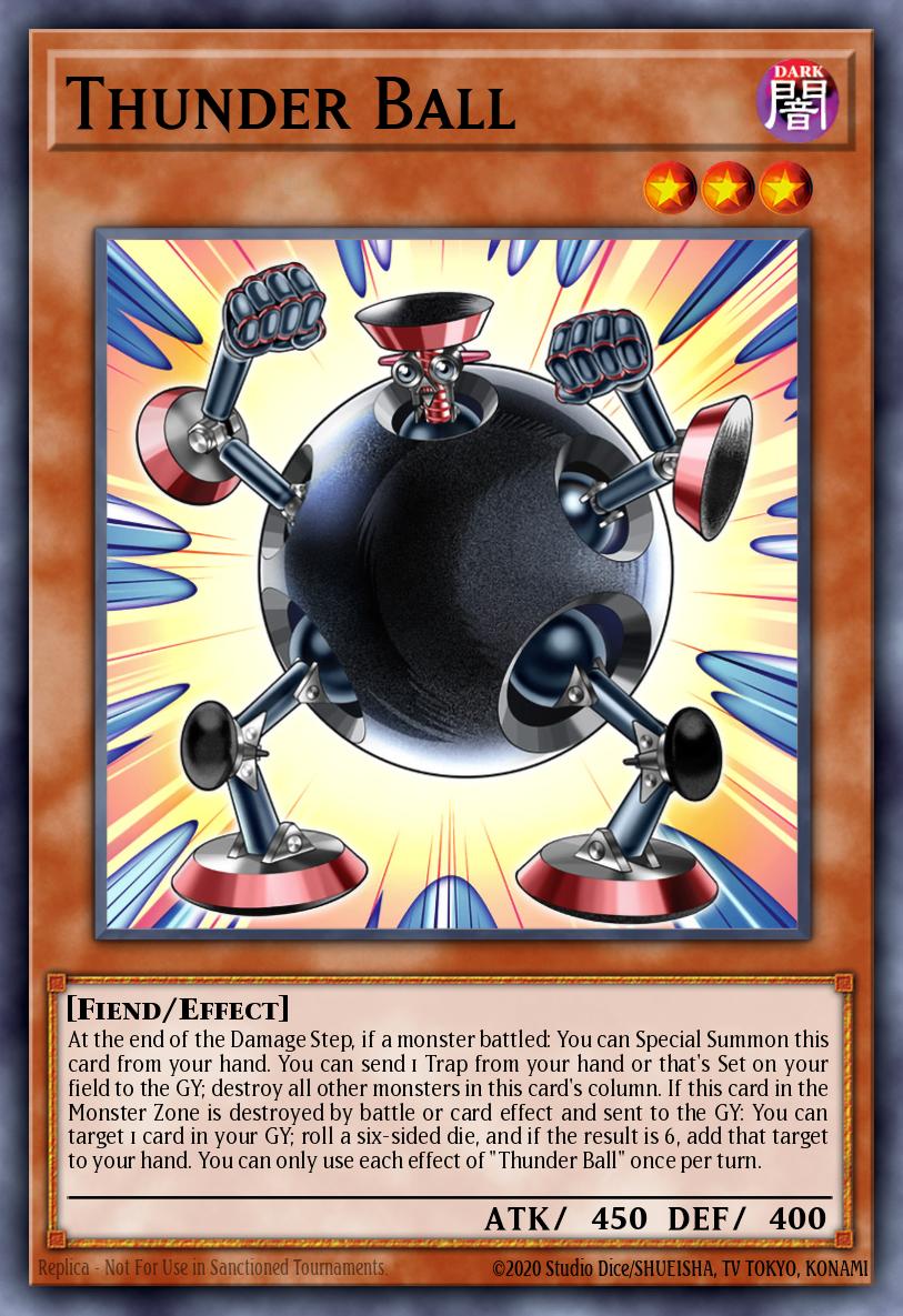 Thunder Ball Yu-Gi-Oh card
