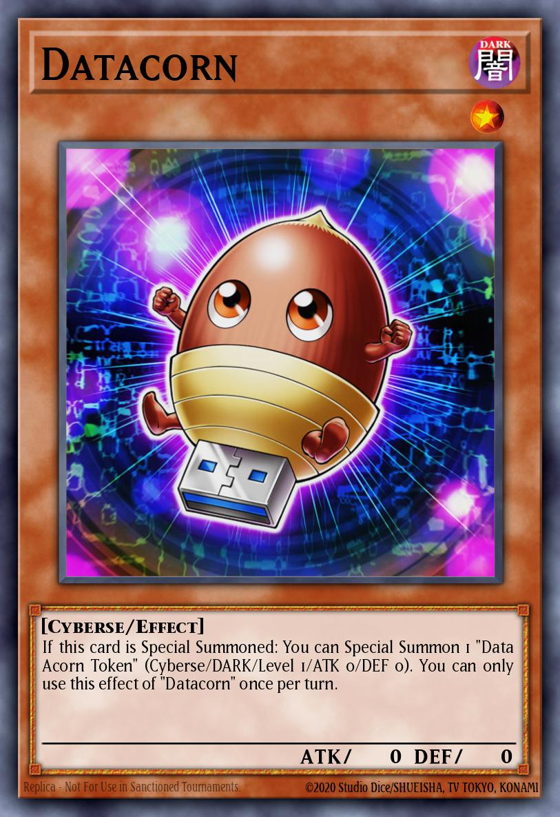 Datacorn Yu-Gi-Oh card