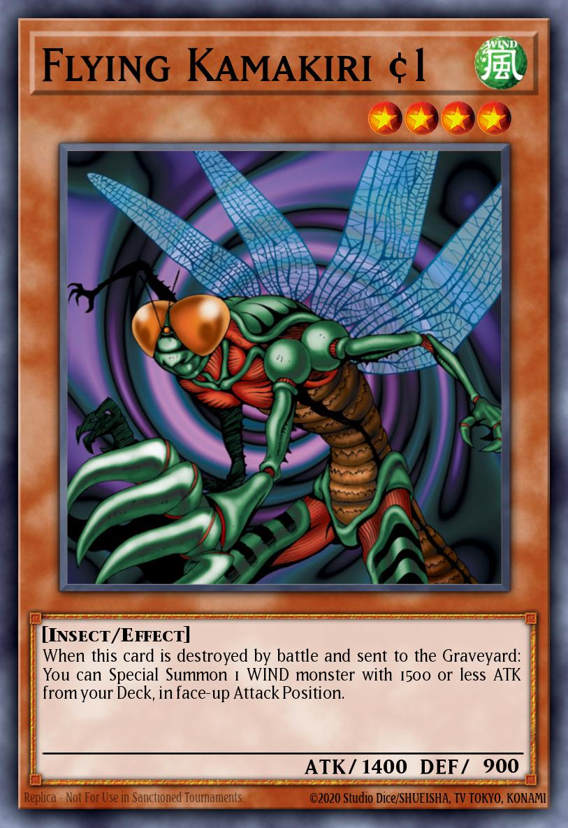 Flying Kamakiri #1 Yu-Gi-Oh card