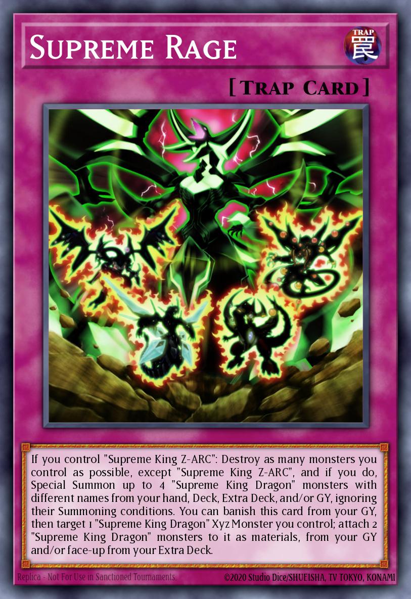 Supreme Rage Yu-Gi-Oh card