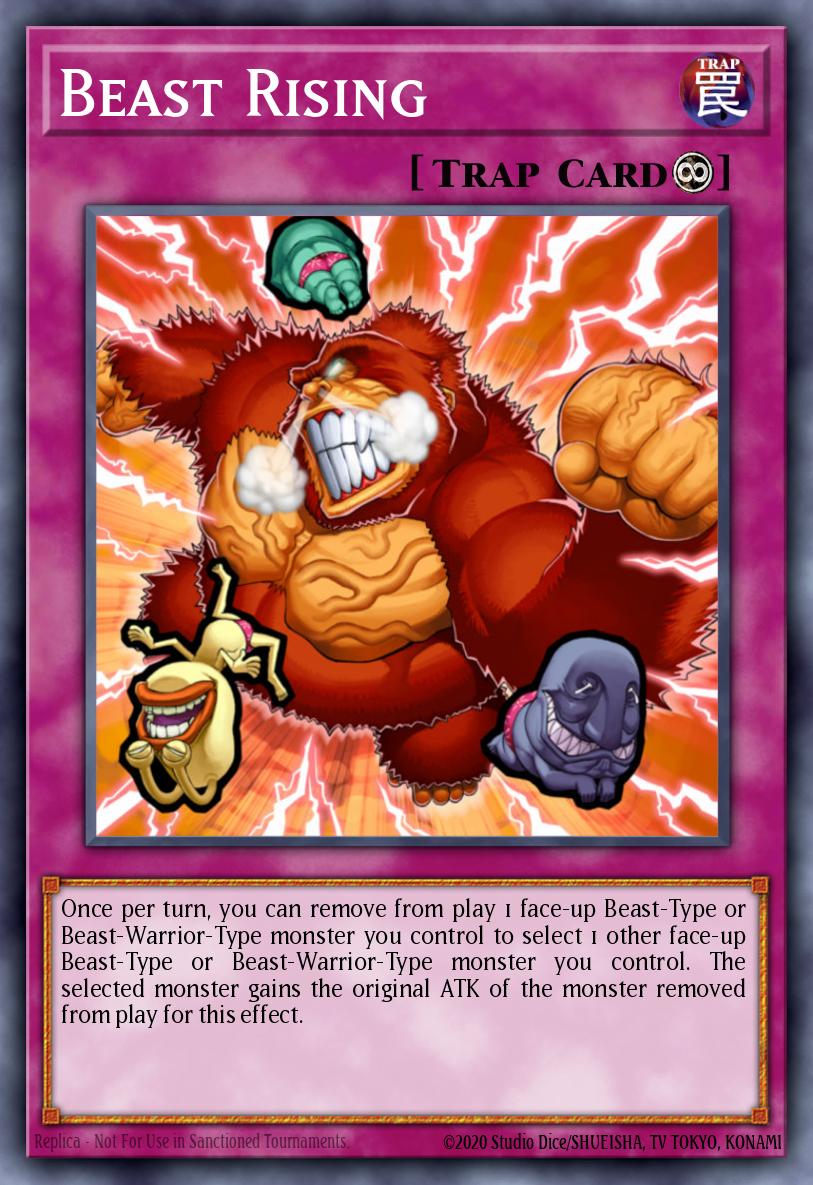 Beast Rising Yu-Gi-Oh card