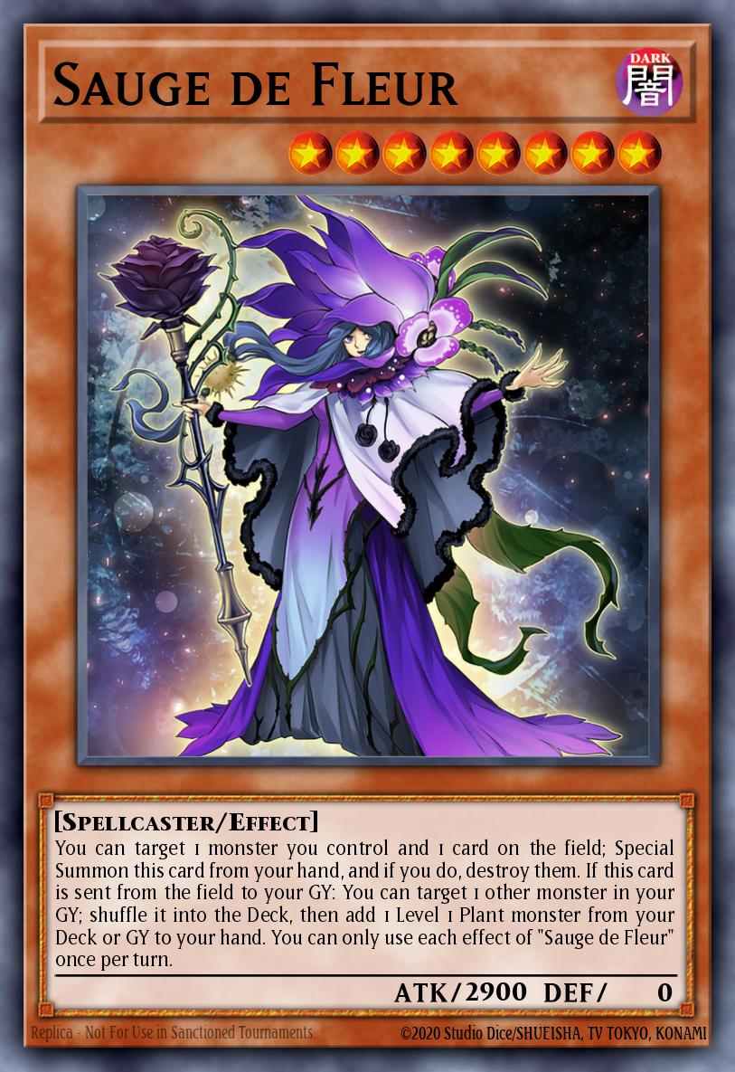 Sauge de Fleur Yu-Gi-Oh card