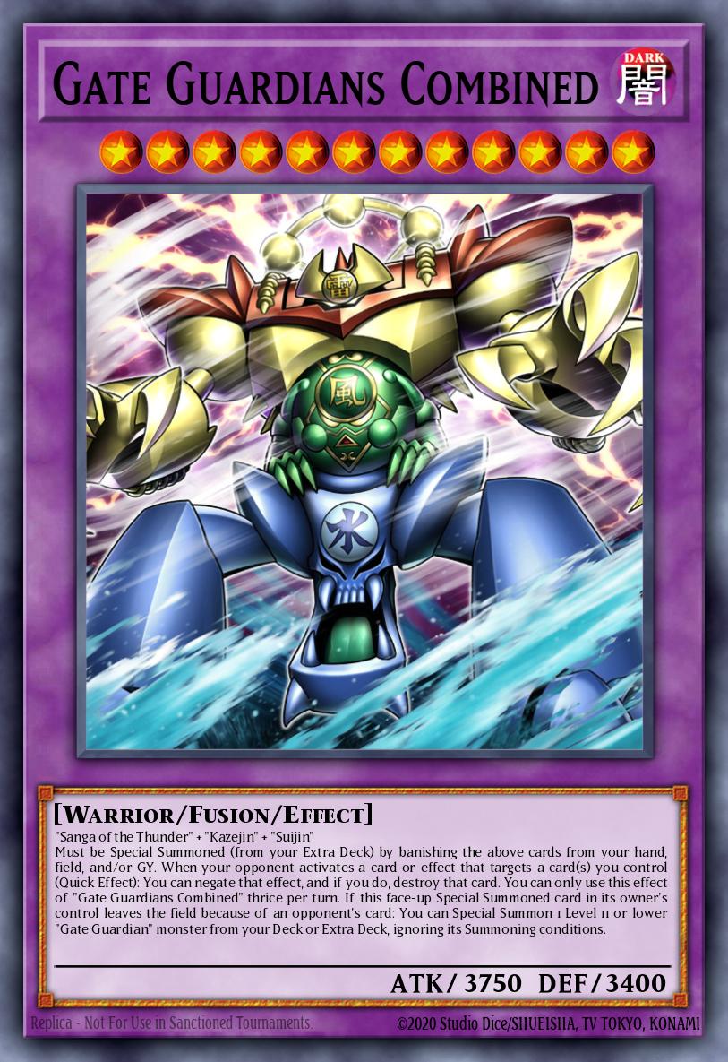 Gate Guardians Combined Yu-Gi-Oh card