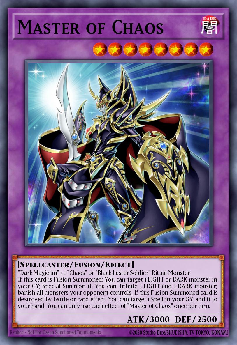 Master of Chaos Yu-Gi-Oh card