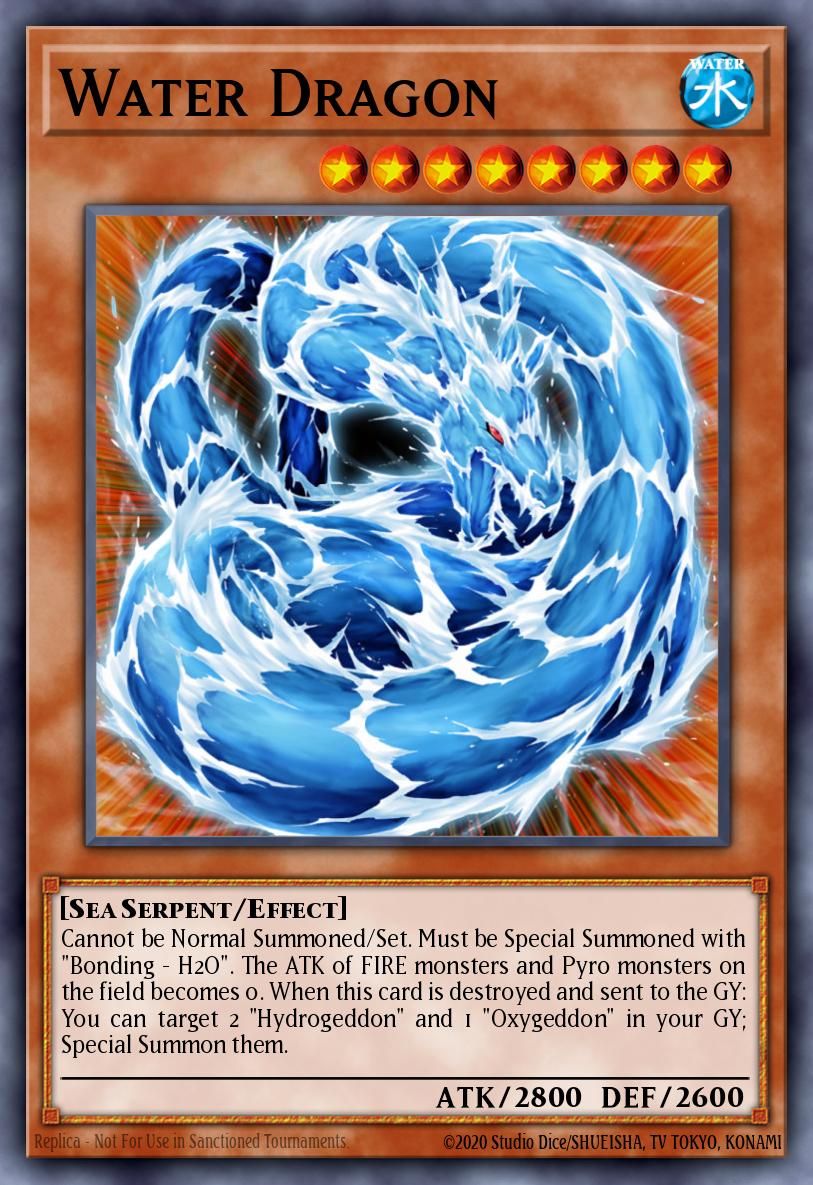 Water Dragon Yu-Gi-Oh card