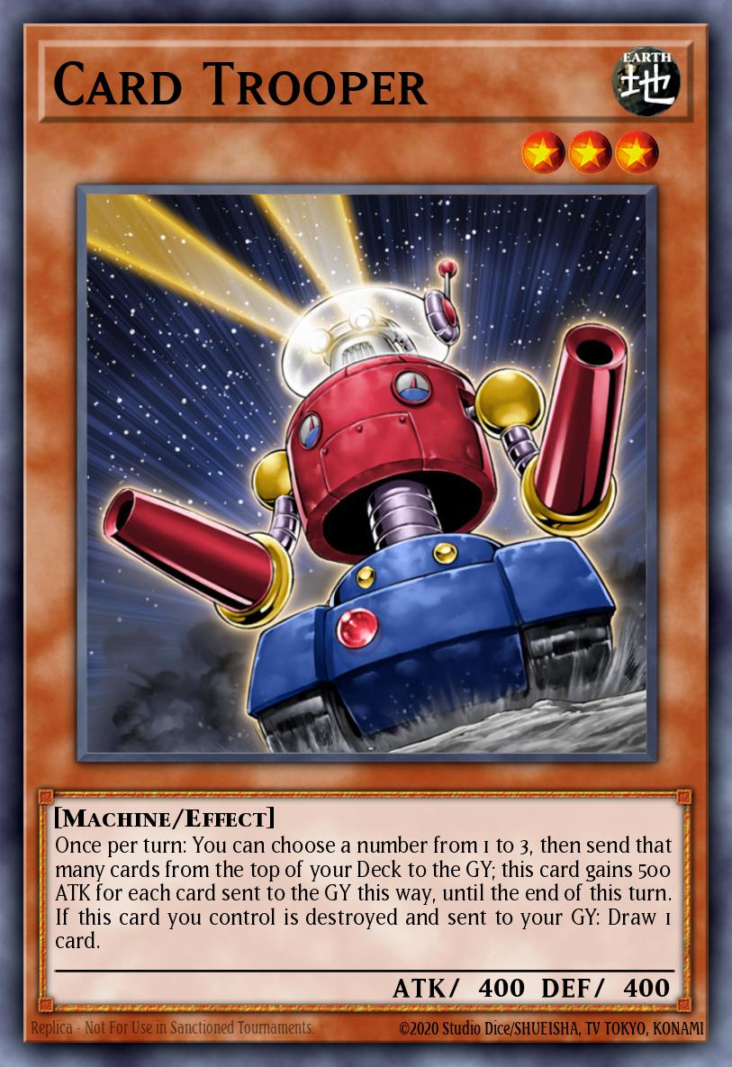 Card Trooper Yu-Gi-Oh card