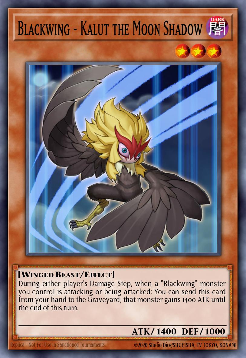 Blackwing - Kalut the Moon Shadow Yu-Gi-Oh card