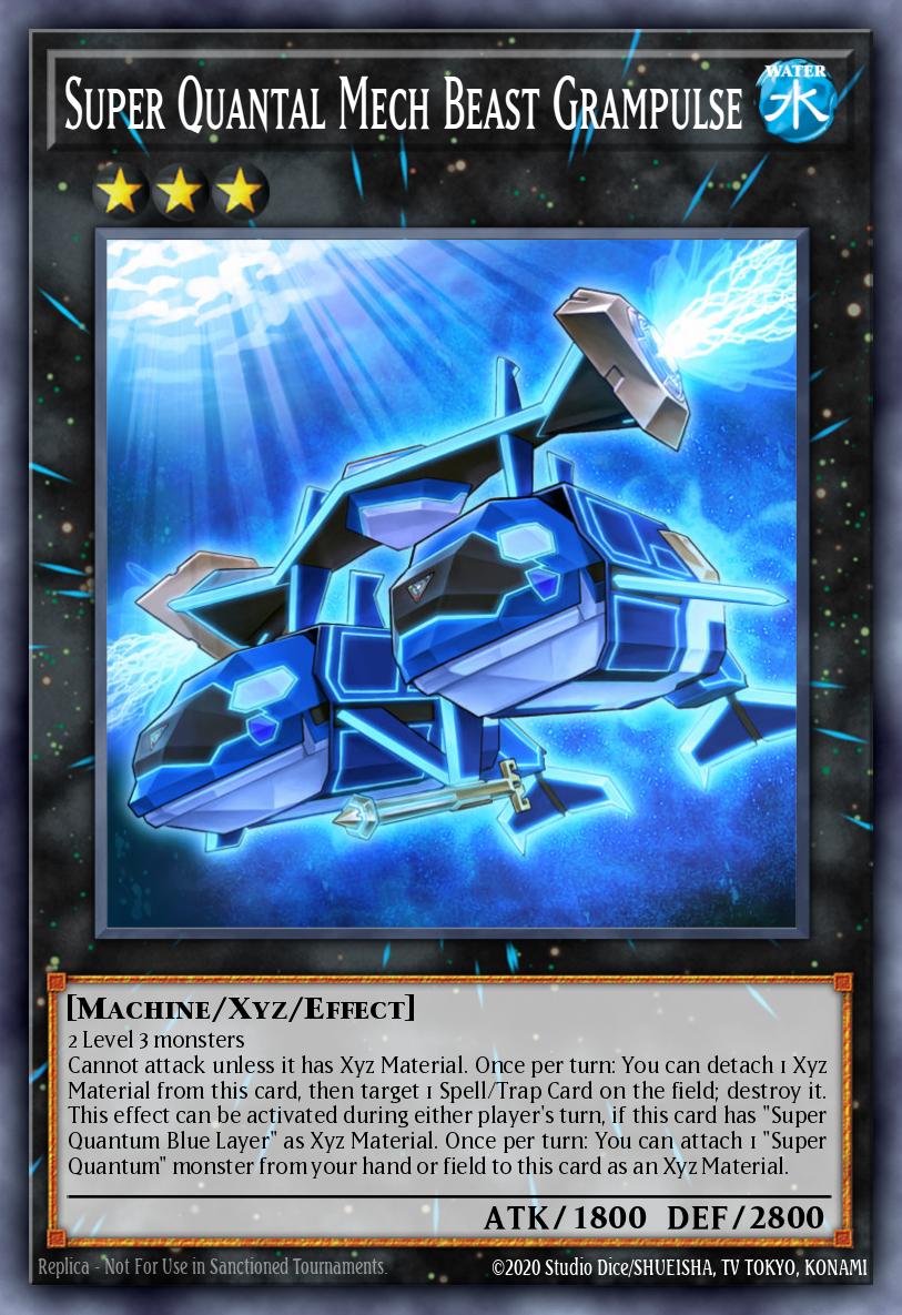 Super Quantal Mech Beast Grampulse Yu-Gi-Oh card