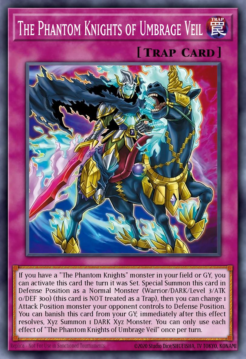 The Phantom Knights of Umbrage Veil Yu-Gi-Oh card