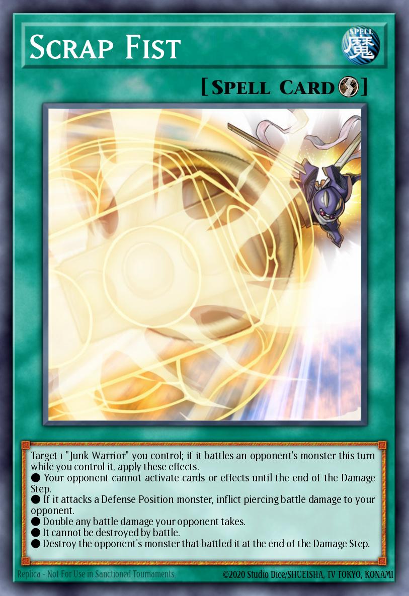Scrap Fist Yu-Gi-Oh card