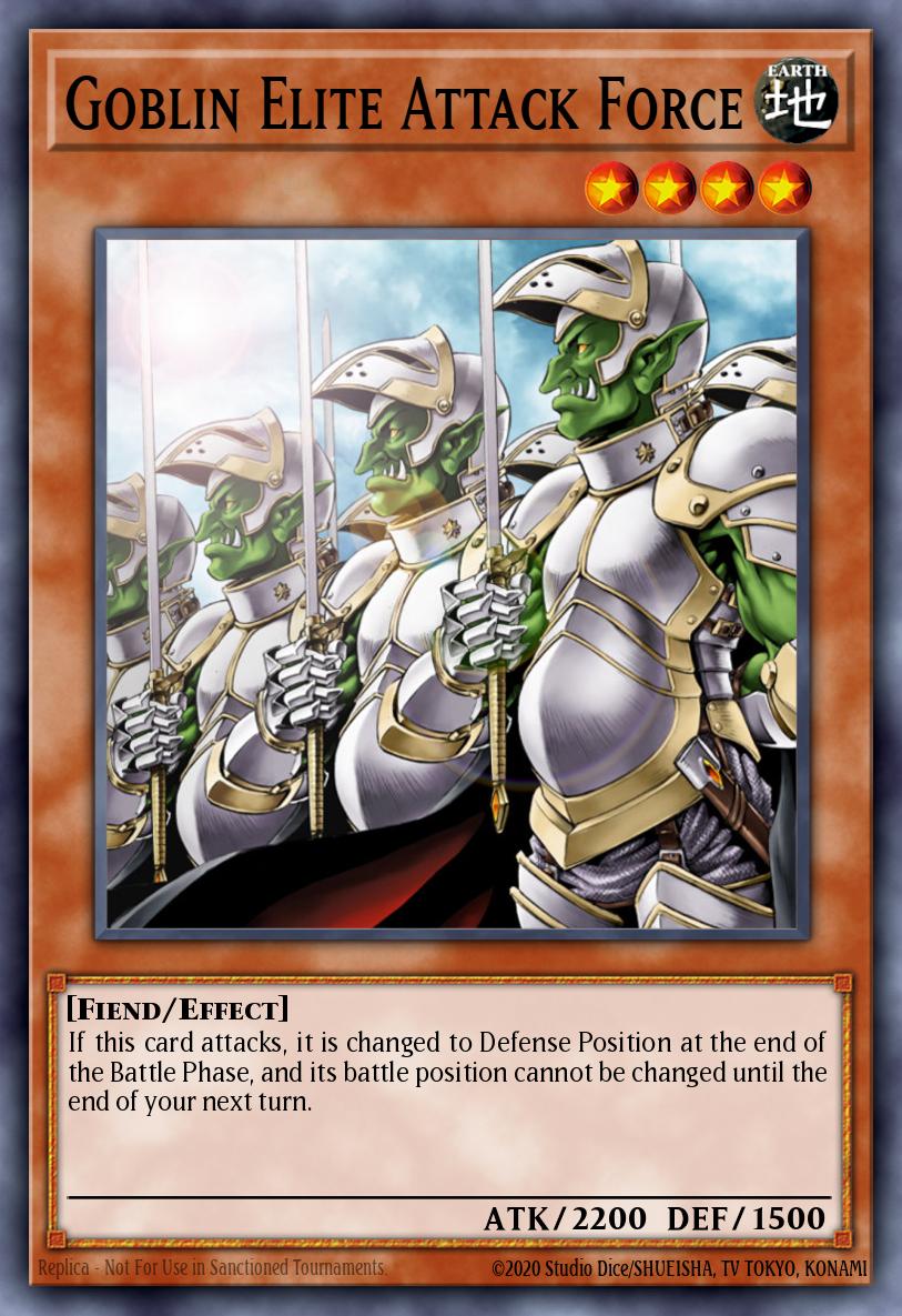 Goblin Elite Attack Force Yu-Gi-Oh card