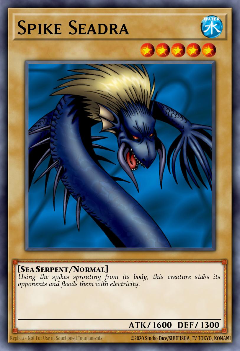 Spike Seadra Yu-Gi-Oh card