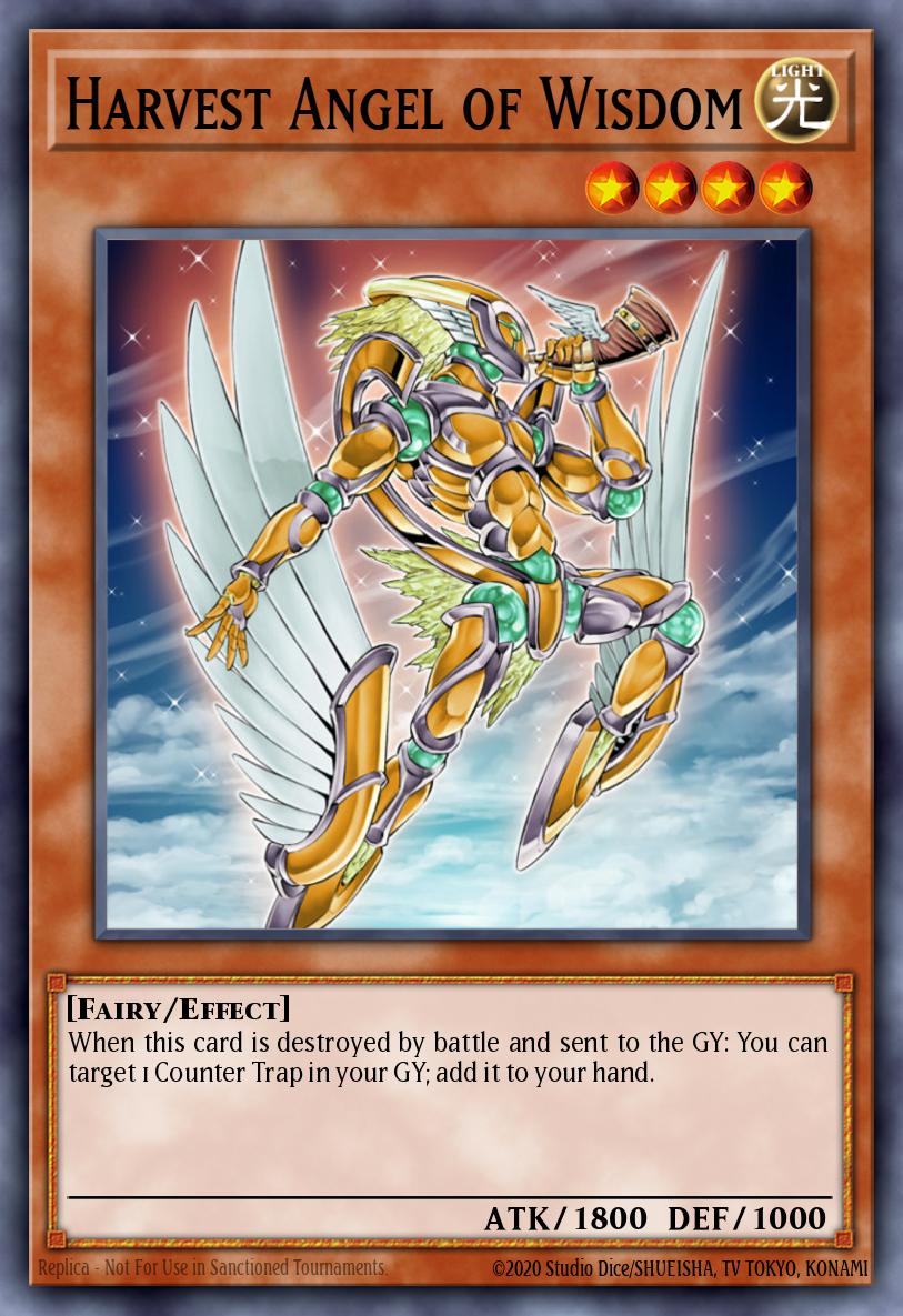 Harvest Angel of Wisdom Yu-Gi-Oh card