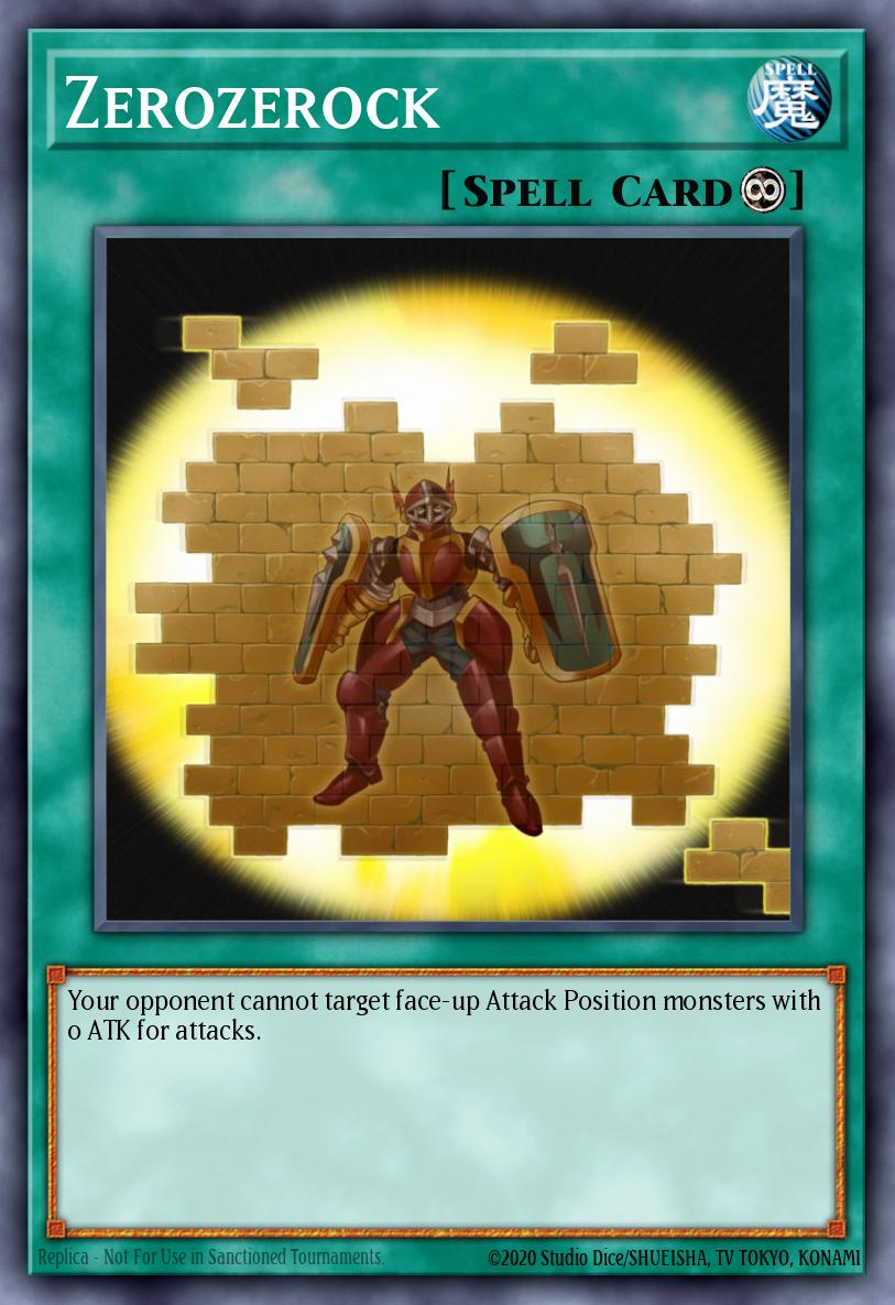 Zerozerock Yu-Gi-Oh card