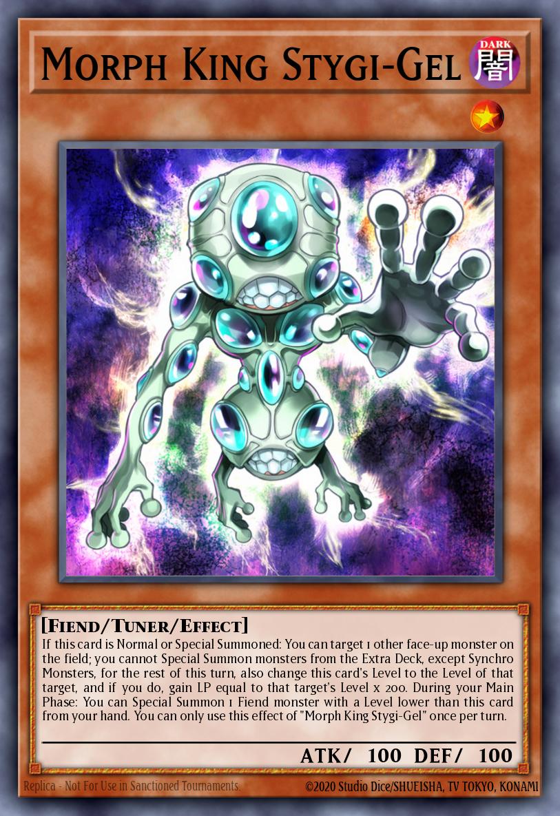 Morph King Stygi-Gel Yu-Gi-Oh card