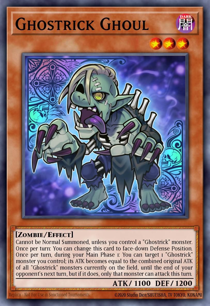 Ghostrick Ghoul Yu-Gi-Oh card