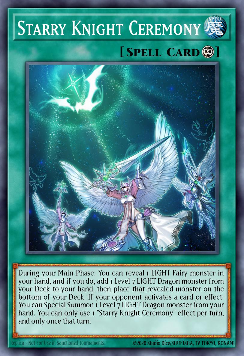 Starry Knight Ceremony Yu-Gi-Oh card