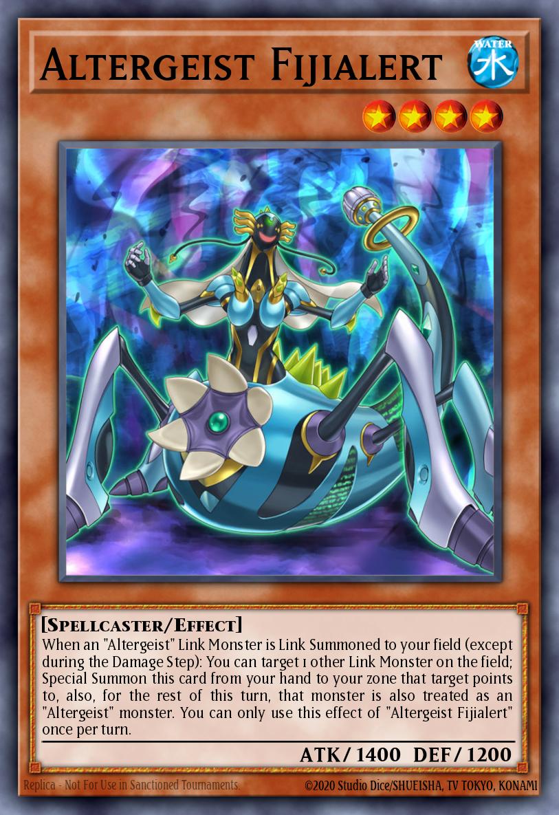 Altergeist Fijialert Yu-Gi-Oh card