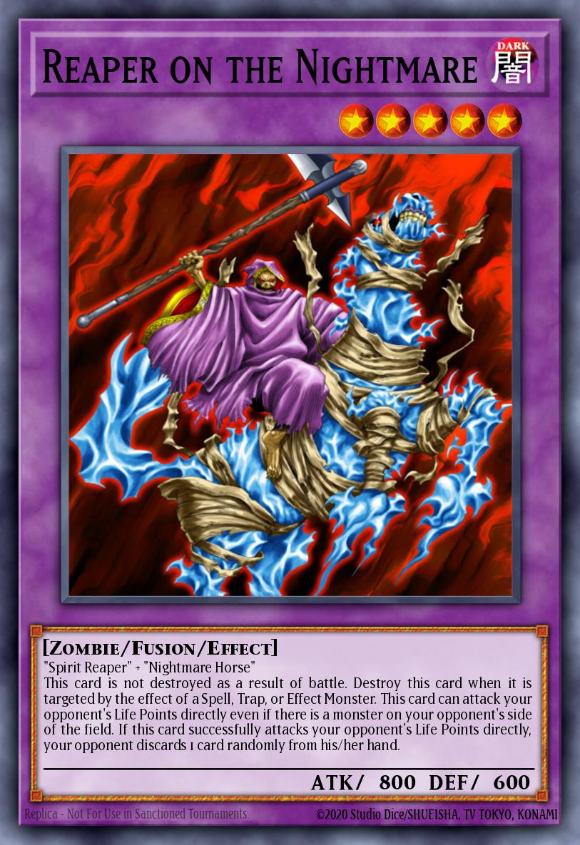 Reaper on the Nightmare Yu-Gi-Oh card