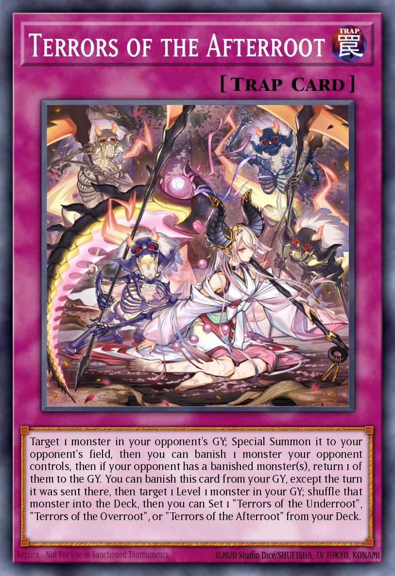 Terrors of the Afterroot Yu-Gi-Oh card
