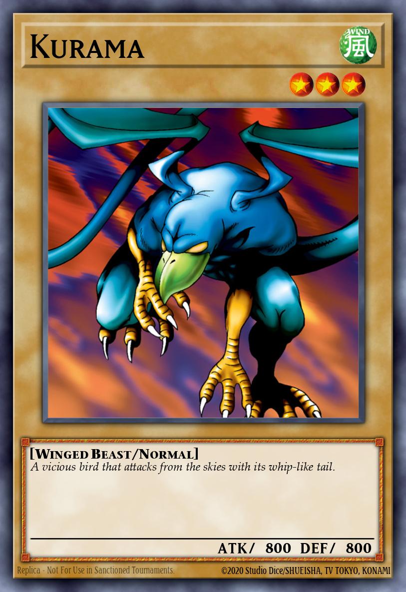 Kurama Yu-Gi-Oh card