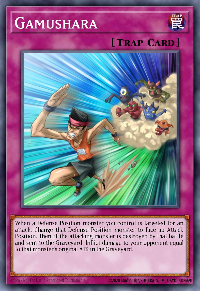 Gamushara Yu-Gi-Oh card