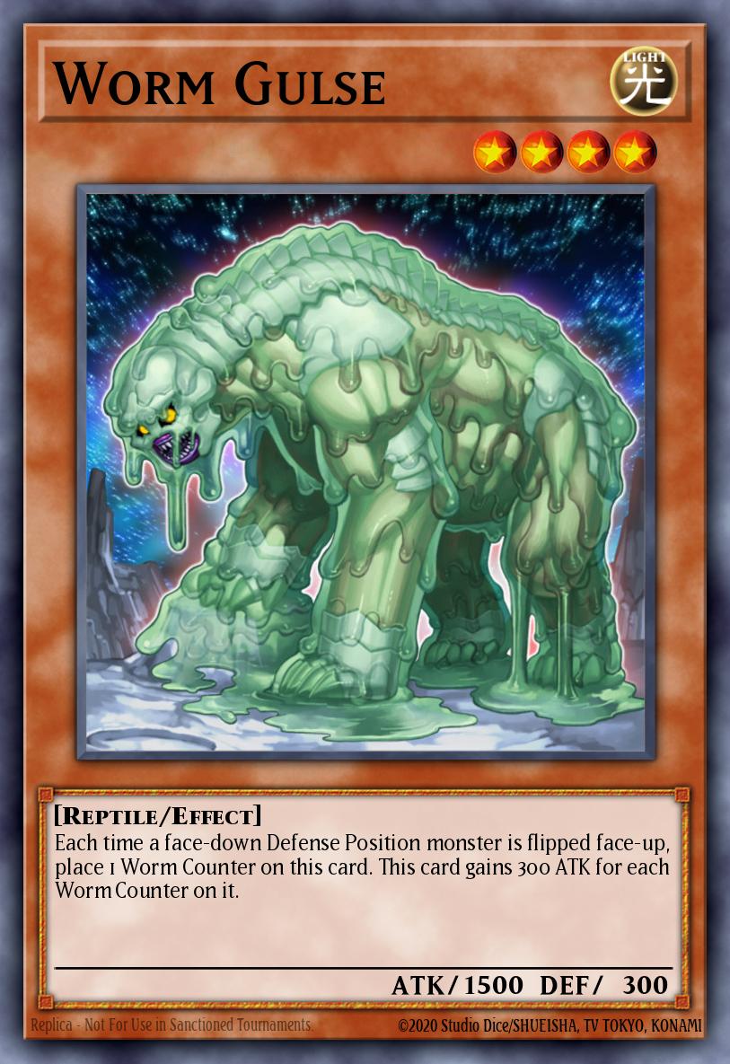 Worm Gulse Yu-Gi-Oh card