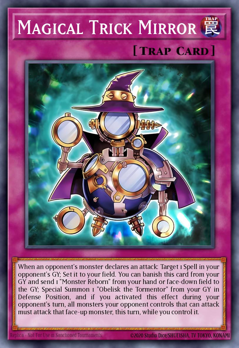 Magical Trick Mirror Yu-Gi-Oh card