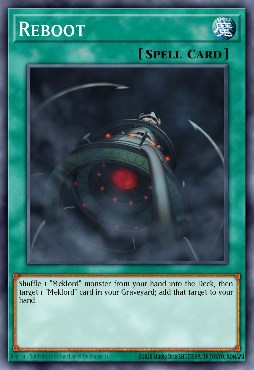 Reboot Yu-Gi-Oh card