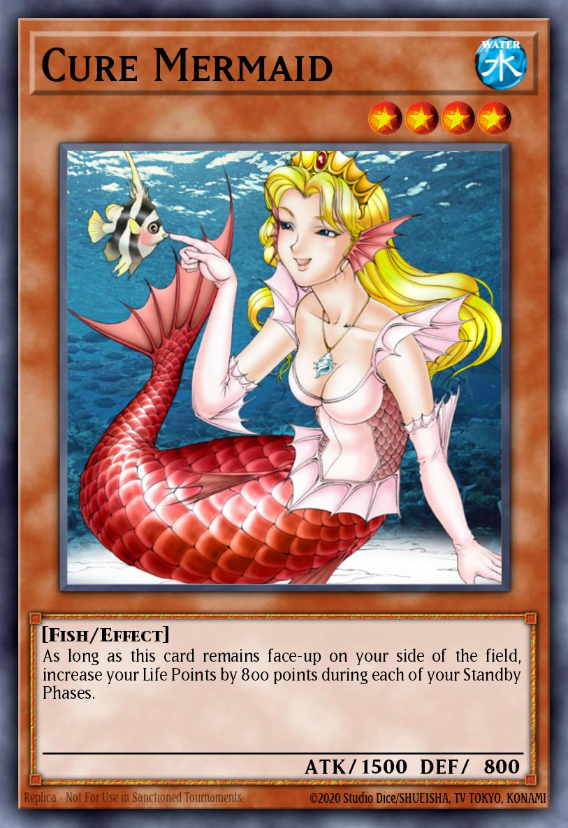 Cure Mermaid Yu-Gi-Oh card