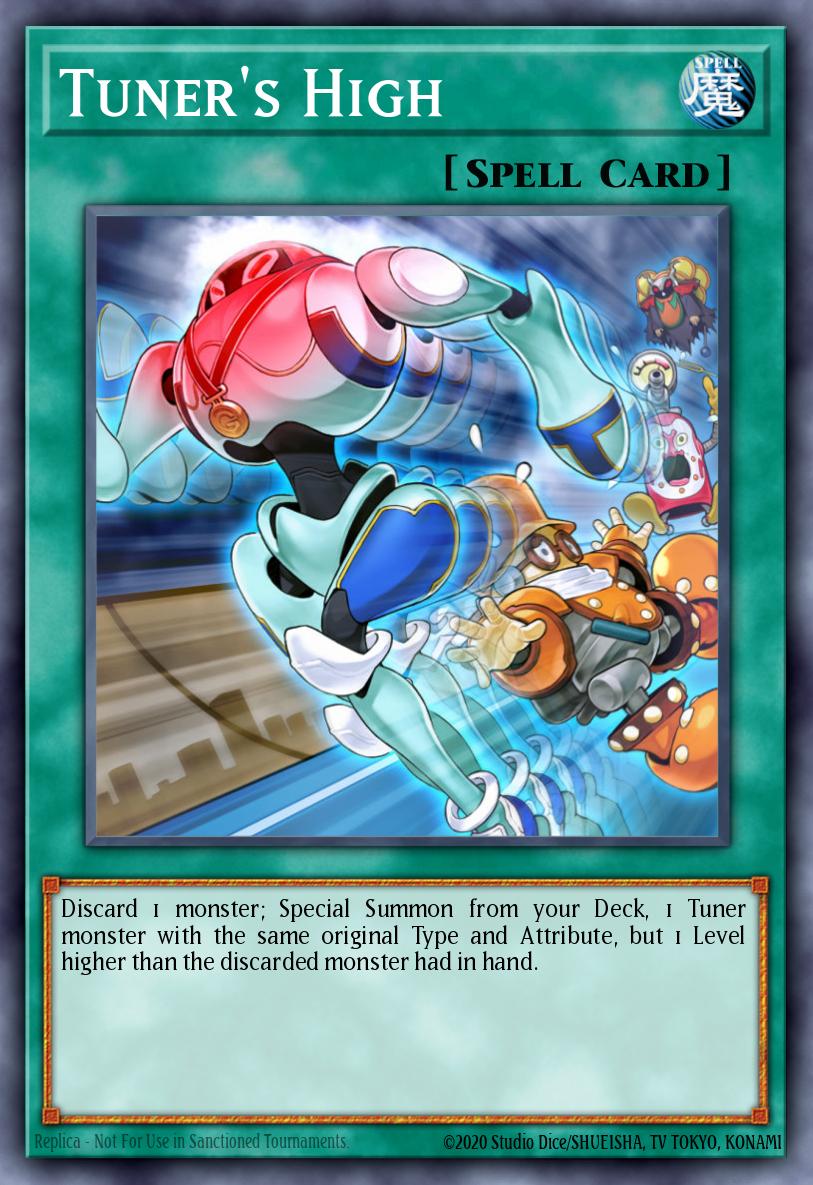 Tuner's High Yu-Gi-Oh card